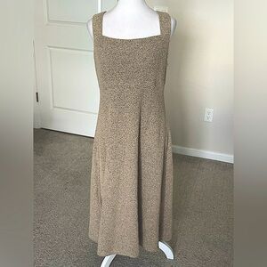 NWT Theory Taupe Terry Dress Size 10